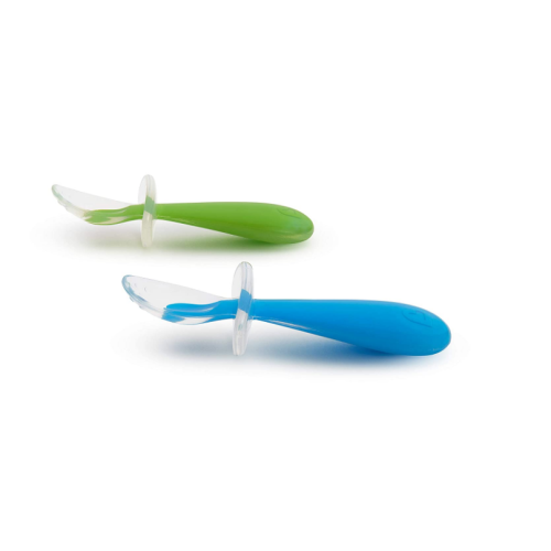 Custom Silicone Trainer Spoon Anti Choking Shield