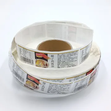 Label Stickers for food packagingTags