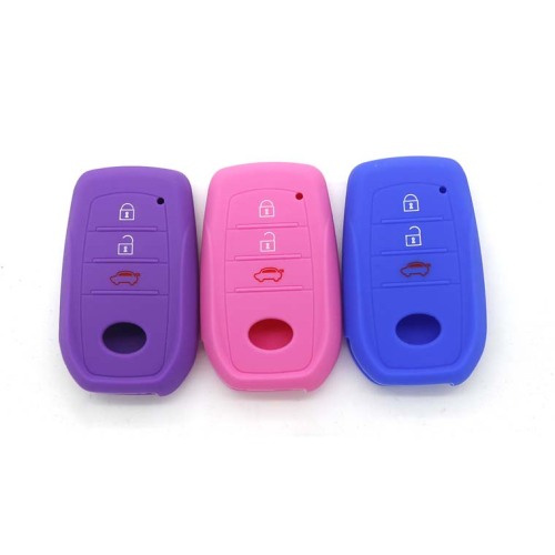 Toyota Highlander silicone car key case covers