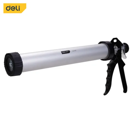 Deli Tools DL2380 High Quality Steel Cordless Aluminum Body Heavy Duty Caulking Gun