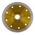 Super Fin Diamond Ceramic Saw Blade Porcelain Cutting Blade para cortar cerâmica