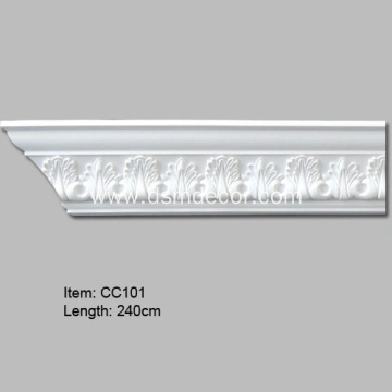 China Flexible Cornice Mouldings Soft Pu Moulding Soft Corner