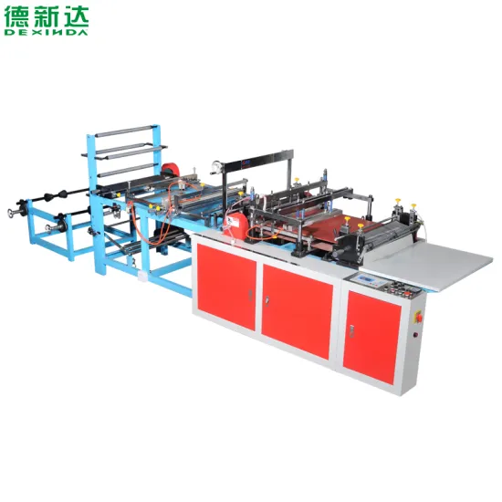 Factory Direct Plastic LDPE Polythene Ziplock Zipper Bag Making Machine
