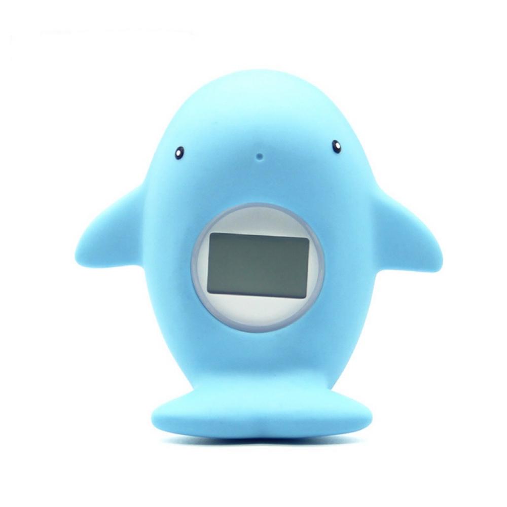 Digital Baby Bath Thermometer Duck Fish Animal Shape Shower Thermometer for Kids