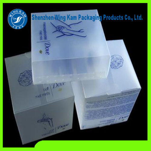 Clear PET plastic Food Grade candy Box Packaging with Wing Kam brand
