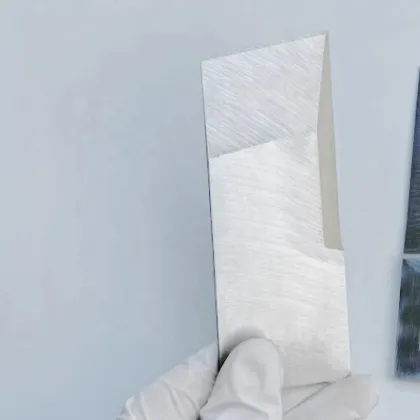 Custom Triangular Double Edge Paper Cutting Blade for Paper Cutter Machines