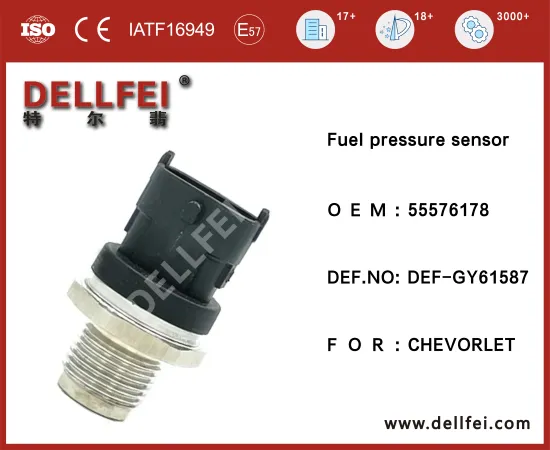 New Diesel Fuel Common Rail Pressure Sensor 55576178 for CHEVORLET