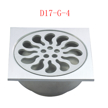 Square steel Bath Drain