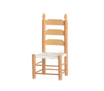 Pastoral style dollhouse Woven Seat Chair