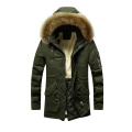 OEM Custom Men's Parka Jacket with Fur Hood