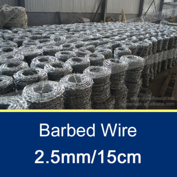 15CM /150M Old Barbed Wire With Galvanized
