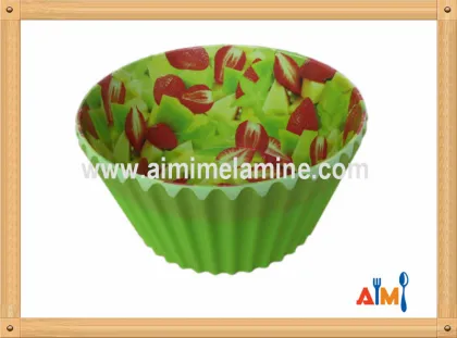 Plastic Melamine ice cream bowl