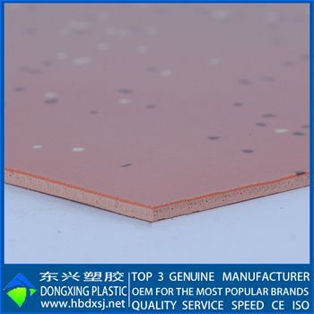 UV coating PVC flooring from real factory