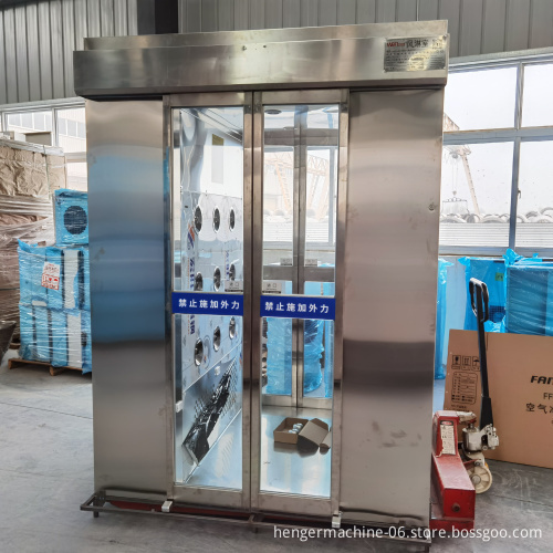 Factory Direct Air Shower Decontamination Chamber for Food Factories