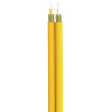 High Quality FTTH Waterproof Armored Underground Outdoor Yellow Fiber Optic Cable