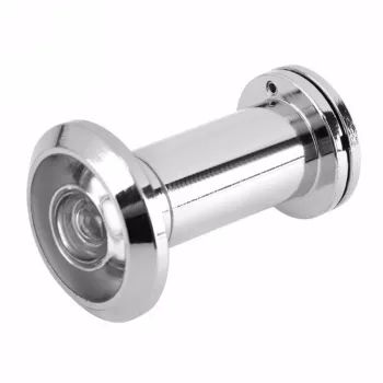 High Quality Brass Door Spy Eye Hole Viewer with Cover - Wholesale 220 Degree