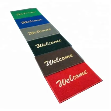 Custom Colorful Welcome Door Mat Entrance Mats