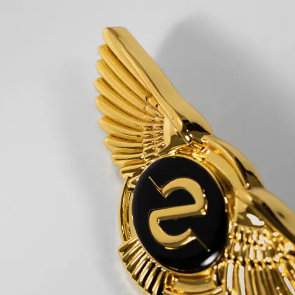 Custom Shoe Metal Labels: Engraved Name and Logo Tags