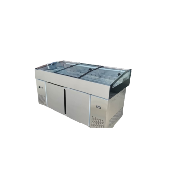 Hot Sale: High-Efficiency Salad Prep Counter & Refrigeration Display Showcase