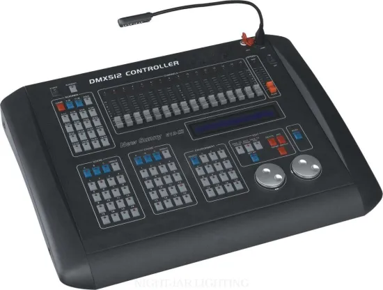 16 Channels Sunny 512 Computer Dmx Lighting Controller With Back Light Displays