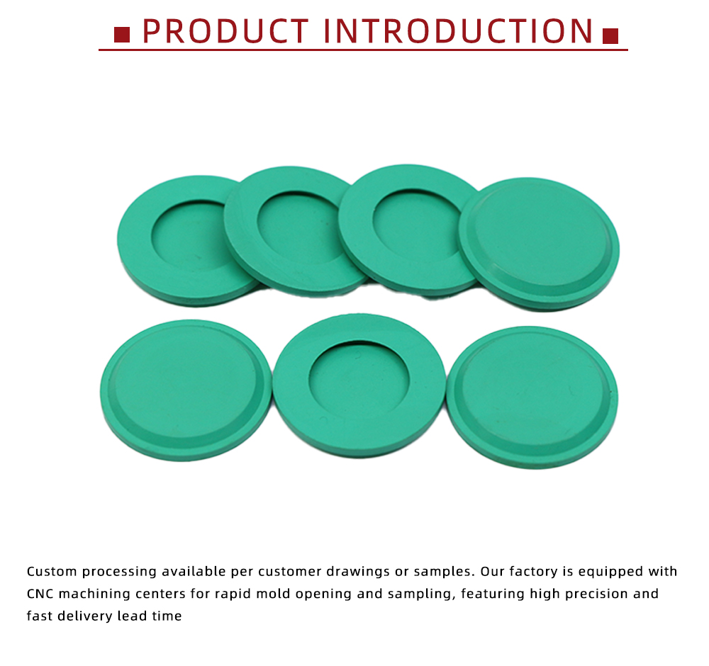 Durable Special Green Rubber Sealing Parts x