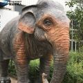 Model Gajah Animatronic 2.2m untuk dijual