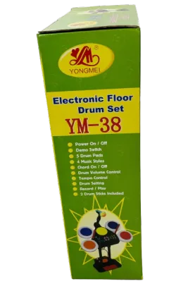 YONGMEI Kids Electronic Drum Set - Fast Sales for New Best Drum Toy Set