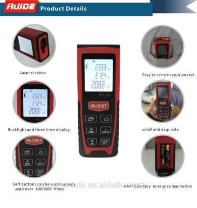 indoor 60m 1.5mm area/volume / odm laser distance meter