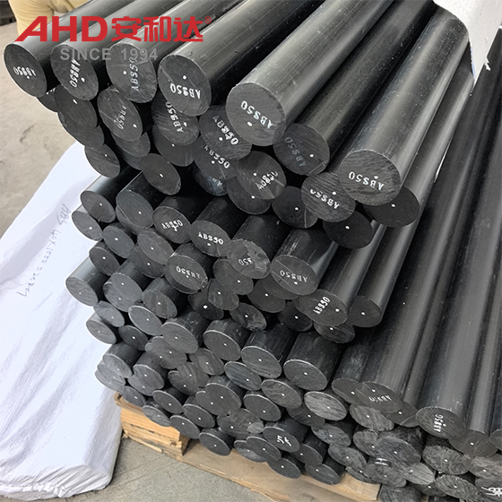 50mm ABS Rods Black stock