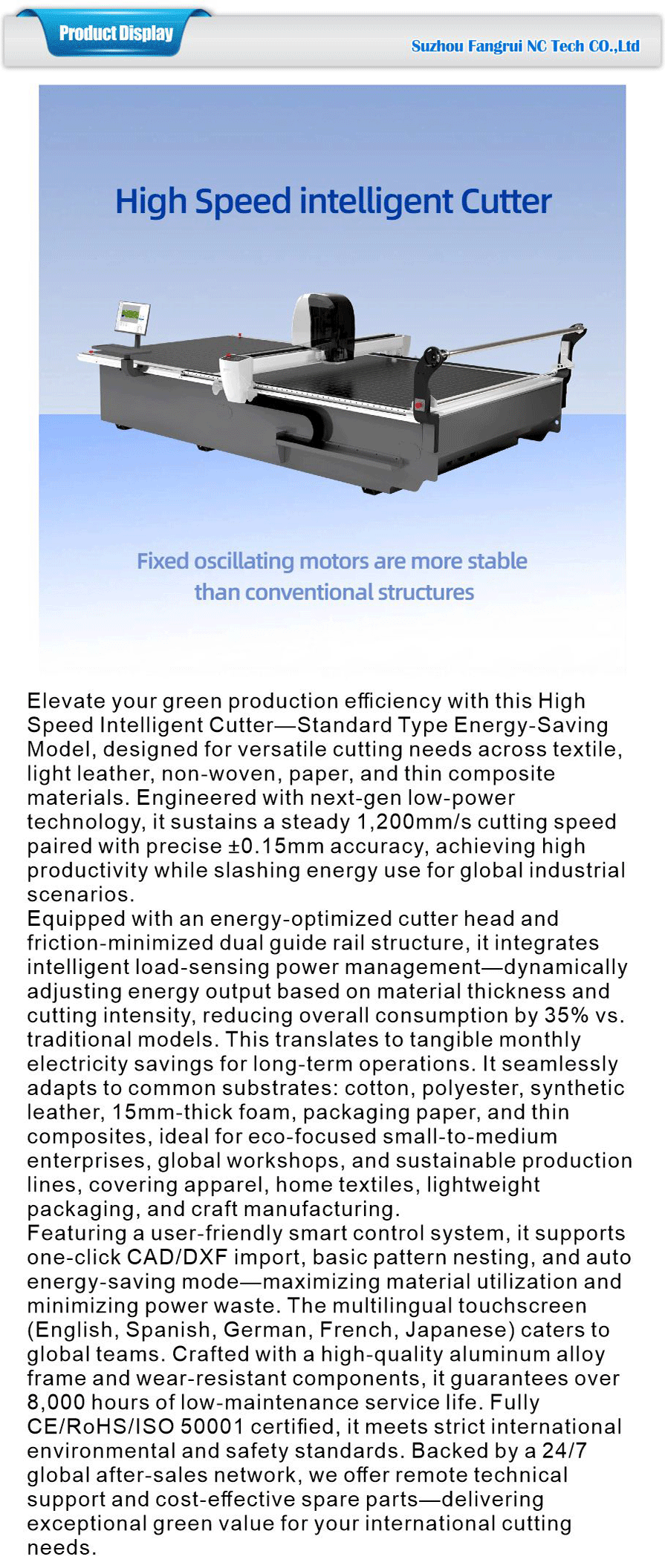 High-speed Cutting Machine -xiangqing1-FR061