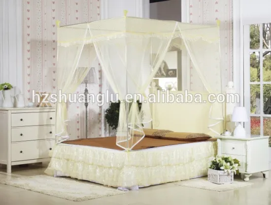 China supplier low price polyester king size bed mosquito net