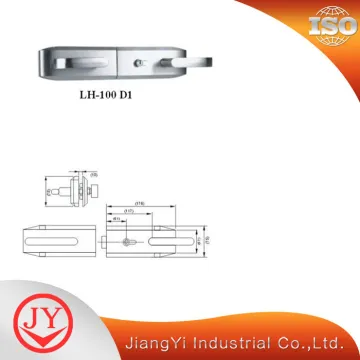 Sliding Door Handle Hardware Of SS304 Lock