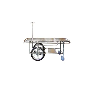 Stainless steel two big two small wheel stretcher