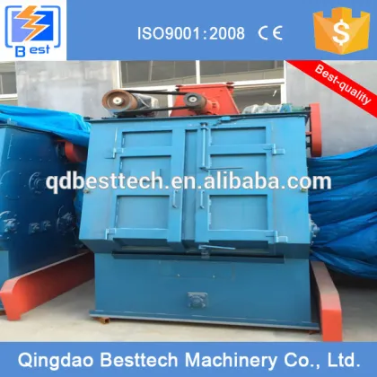 Tracked shot blasting machinery