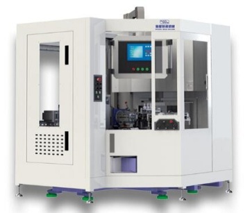 Máquina horizontal de 5 ejes para acolchar y recortar