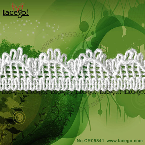 Practical Hangzhou cotton crochet lace trimming