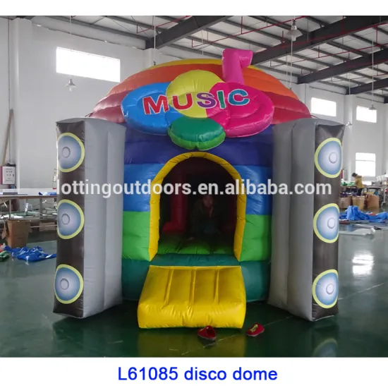 Lotting led large plastic inflatable disco dome