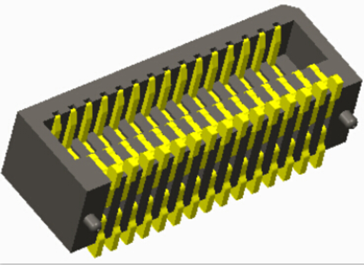 0.8mm Board-to-Board Connector Vrouwelijke paringhoogte = 5.2mm