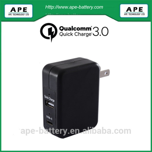 Qualcomm Quick charge 3.0 certificated type C adapter