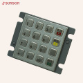 Numeric Metal Encrypted Pinpad For VTM And CDM