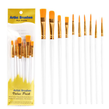Wholesale Oil Paint Artist Brushes Set for Acrylic Painting Art Brushes