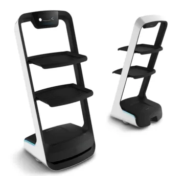 High--tech Meal Delivery Service Robot Cart