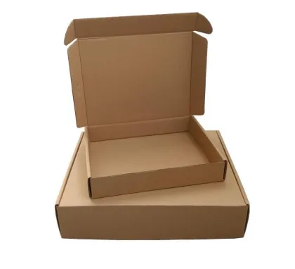Corrugated packaging carton box