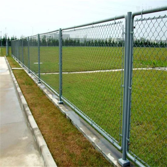 Galvanized Chain Link Fence Security Fencing