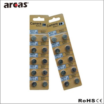 AG13 1.5v China Suppliers wholesale and OEM Manufacturing button cell battery