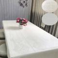 Großhandel Fantastische Pearly White Hochzeit Tischdecke für Party