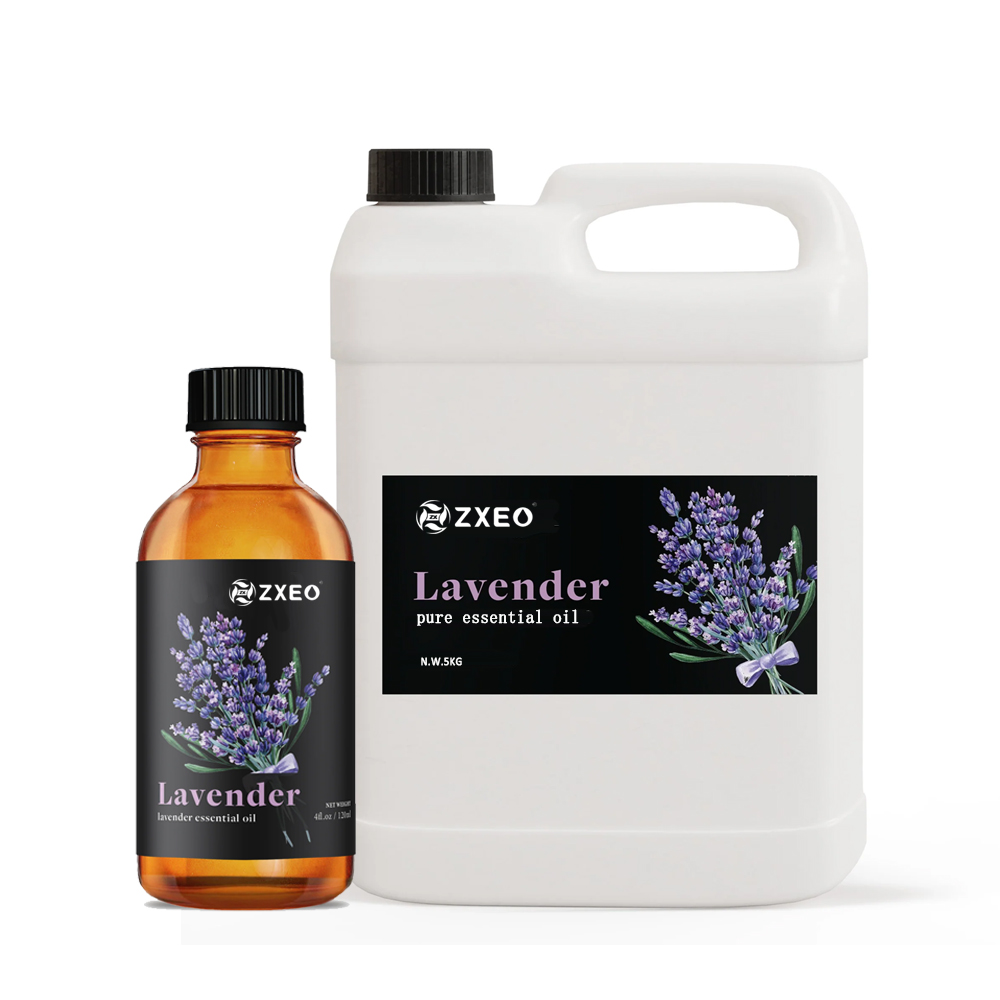 Etiqueta privada Mejor aceite esencial de lavanda Pure Natural