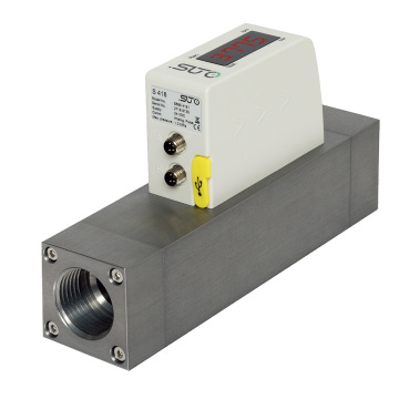 Compact Thermal Mass Flow Meter with Pro-Inline Conditioner featuring Piezo Resistive Sensor: S418 Flow Meters