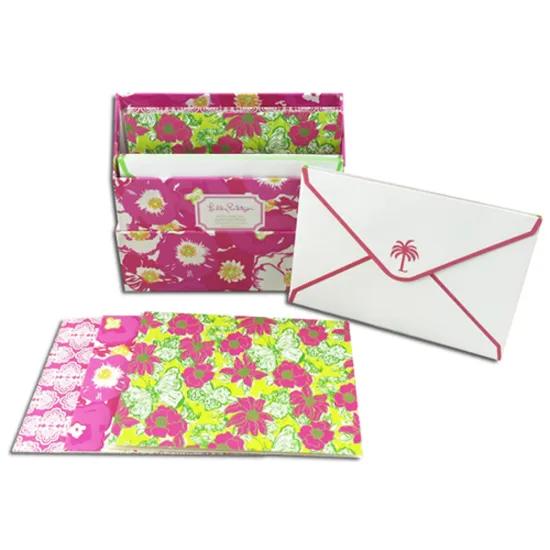 Note Cards Set with Envelopes and Storage Box