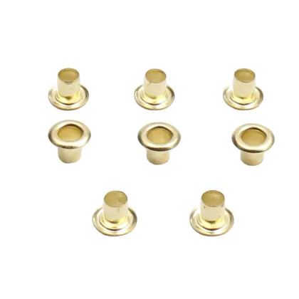 metal rivet and eyelet for shoes